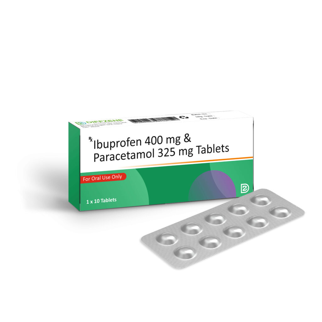 Ibuprofen 400 mg & Paracetamol 325 mg